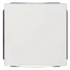 Siemens 5UB1840 – DELTA style, SCHUKO socket outlet 10/16 A 250 V with spring flap orange cover plate 68 x 68 mm — photo 1 of 3