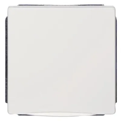 Siemens 5UB1840 – DELTA style, SCHUKO socket outlet 10/16 A 250 V with spring flap orange cover plate 68 x 68 mm
