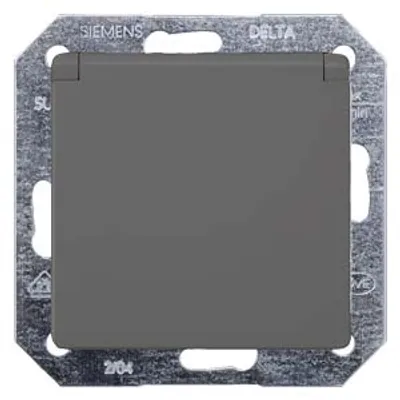 Siemens 5UB1927 – DELTA i-system carbon metallic SCHUKO socket outlet 10/16 A 250 V With screwless Connection terminals with… Siemens 5UB1927 – DELTA i-system carbon metallic SCHUKO socket outlet 10/16 A 250 V With screwless Connection terminals with…