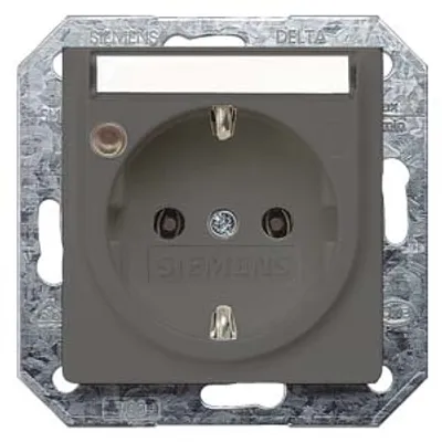 Siemens 5UB1944 – DELTA i-system SCHUKO socket outlet with increased touch protection with labeling field and operating display… Siemens 5UB1944 – DELTA i-system SCHUKO socket outlet with increased touch protection with labeling field and operating display…
