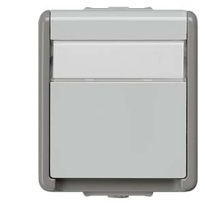Siemens 5UB4713 – DELTA flaeche IP44, AP Dark gray/light gray SCHUKO socket outlet 10/16 A 250 V With screwless Connection… Siemens 5UB4713 – DELTA flaeche IP44, AP Dark gray/light gray SCHUKO socket outlet 10/16 A 250 V With screwless Connection…