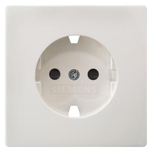 Siemens 5UH1066 – DELTA style, titanium white cover plate 68 x 68 mm for SCHUKO socket outlet with increased touch protection Siemens 5UH1066 – DELTA style, titanium white cover plate 68 x 68 mm for SCHUKO socket outlet with increased touch protection