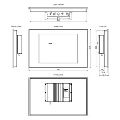 Siemens 6AV7285-6HN10-0AA0 – SIMATIC IFP1500 V2 Extended 4:3 15" multi-touch display (4:3) with 1024x768 pixel resolution Siemens 6AV7285-6HN10-0AA0 – SIMATIC IFP1500 V2 Extended 4:3 15" multi-touch display (4:3) with 1024x768 pixel resolution