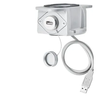 Siemens 6AV7674-1LX00-0AA0 – USB interface for PRO devices, including cable and plug USB 2.0 type A, IP65 with closed protective cap Siemens 6AV7674-1LX00-0AA0 – USB interface for PRO devices, including cable and plug USB 2.0 type A, IP65 with closed protective cap