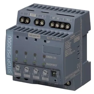 Siemens 6EP1961-2BA61 – SITOP PSE200U/4X0.5-3A/SEO/NECCLASS2 SITOP PSE200U 3 A NEC CLASS 2 selectivity module 4-channel input: 24 V… Siemens 6EP1961-2BA61 – SITOP PSE200U/4X0.5-3A/SEO/NECCLASS2 SITOP PSE200U 3 A NEC CLASS 2 selectivity module 4-channel input: 24 V…