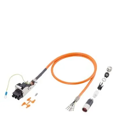 Siemens 6FX5042-5DS23-.... – Power cable pre-assembled type: 6FX5042-5DS23 4x 16+(2x1.5) C C Connector full thread Sz. 3 for SINAMICS S120… Siemens 6FX5042-5DS23-.... – Power cable pre-assembled type: 6FX5042-5DS23 4x 16+(2x1.5) C C Connector full thread Sz. 3 for SINAMICS S120…