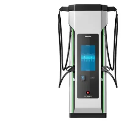 Siemens 8EM5008-3CC22-1AB1 – Sicharge D Compact Charger IEC Basic Type (Installed Power) 400 kW (2x200 kW) compliant to German metering… Siemens 8EM5008-3CC22-1AB1 – Sicharge D Compact Charger IEC Basic Type (Installed Power) 400 kW (2x200 kW) compliant to German metering…