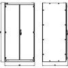 Siemens 8MF1008-3BS5 – SIVACON, Control panel Empty enclosure, according to IEC 62208, IP55, H: 2000 mm, W: 1000 mm, T: 800 mm — photo 3 of 4