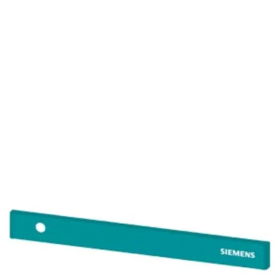 Siemens 8MF1060-2CD16 – SIVACON, trim strip, W: 600 mm, above the door with Siemens logo, with cutout for indicator light left, Petrol Siemens 8MF1060-2CD16 – SIVACON, trim strip, W: 600 mm, above the door with Siemens logo, with cutout for indicator light left, Petrol