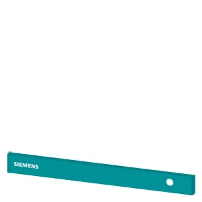 Siemens 8MF1060-2CD17 – SIVACON, trim strip, W: 600 mm, above the door with Siemens logo, with cutout for indicator light right Siemens 8MF1060-2CD17 – SIVACON, trim strip, W: 600 mm, above the door with Siemens logo, with cutout for indicator light right