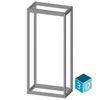 Siemens 8MF1095-2GS40 – SIVACON, Supporting structure, for standard Empty enclosure, H: 2000 mm, W: 900 mm, T: 500 mm, RAL 7035 — photo 4 of 4