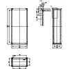 Siemens 8MF1095-2GS40 – SIVACON, Supporting structure, for standard Empty enclosure, H: 2000 mm, W: 900 mm, T: 500 mm, RAL 7035 — photo 3 of 4