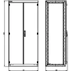 Siemens 8MF1096-3BR4 – SIVACON, Control panel Empty enclosure, without side panels, according to IEC 62208, IP40, H: 2000 mm — photo 3 of 4