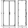 Siemens 8MF1096-3BS4 – SIVACON, Control panel Empty enclosure, according to IEC 62208, IP40, H: 2000 mm, W: 900 mm, T: 600 mm — photo 3 of 4