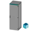 Siemens 8MF1866-3BR4 – SIVACON, Control panel Empty enclosure, without side panels, according to IEC 62208, IP40, H: 1800 mm — photo 4 of 4