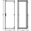 Siemens 8MF1866-3BR4 – SIVACON, Control panel Empty enclosure, without side panels, according to IEC 62208, IP40, H: 1800 mm — photo 3 of 4
