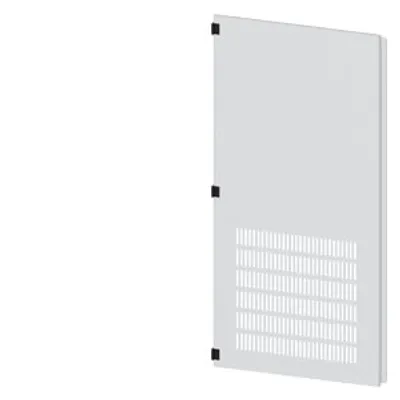 Siemens 8MF1880-2UT25-1BA2 – SIVACON, door half, left, with ventilation openings, IP20, H: 1800 mm, W: 800 mm, RAL 7035, protection class 1 Siemens 8MF1880-2UT25-1BA2 – SIVACON, door half, left, with ventilation openings, IP20, H: 1800 mm, W: 800 mm, RAL 7035, protection class 1