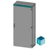 Siemens 8MF1884-3BR5 – SIVACON, Control panel Empty enclosure, without side panels, according to IEC 62208, IP55, H: 1800 mm — photo 4 of 4