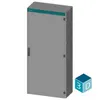 Siemens 8MF1884-3BS4 – SIVACON, Control panel Empty enclosure, according to IEC 62208, IP40, H: 1800 mm, W: 800 mm, T: 400 mm — photo 4 of 4