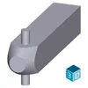 Siemens 8UD1900-3WD00 – Shaft stub 500mm Accessory for circuit breaker 3VA27(toggle) — photo 4 of 4