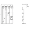 Siemens 8US1313-4AM04 – Device adapter MCCB, 4-pole, 590 A for 3VA24 Contacting to the adapter is supplied — photo 3 of 4