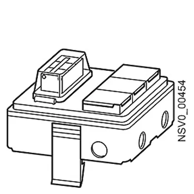Siemens BVP:047335 – BD2-AK1/3SD163A161 TAP-OFF UNIT 16A / 3X1P MCB(B)+ 3XSD