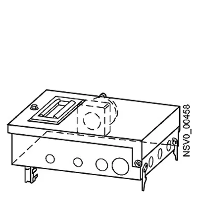 Siemens BVP:203142 – BD2-AK2X/CEE325S33 TAP-OFF UNIT 32A / 1X3POL S33+1 X5P.CEE