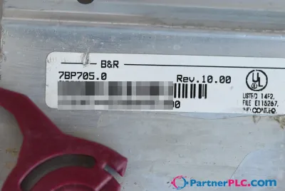 B&R 7BP705.0 Used Rev. 10.00