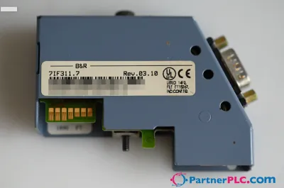 B&R 7IF311.7 Used Rev. 03.10 – 2003 interface module, 1 RS232 interface, screw-in module