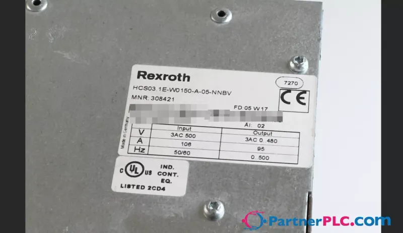 Rexroth HCS03.1E-W0150-A-05-NNBV Used — photo 5 of 5