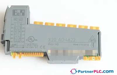 B&R X20AO4622 Refurbished Rev. H0 – 4 analog outputs; Either current or voltage signal possible