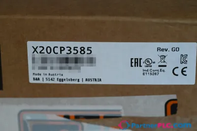 B&R x20cp3585 New Rev. G0