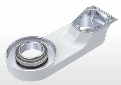 ABB 3HAC069058-001 – Lower arm support, with bearing ABB 3HAC069058-001 – Lower arm support, with bearing
