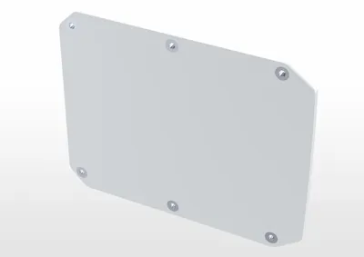 ABB 3HAC081489-001 – Rear plate, CR ABB 3HAC081489-001 – Rear plate, CR