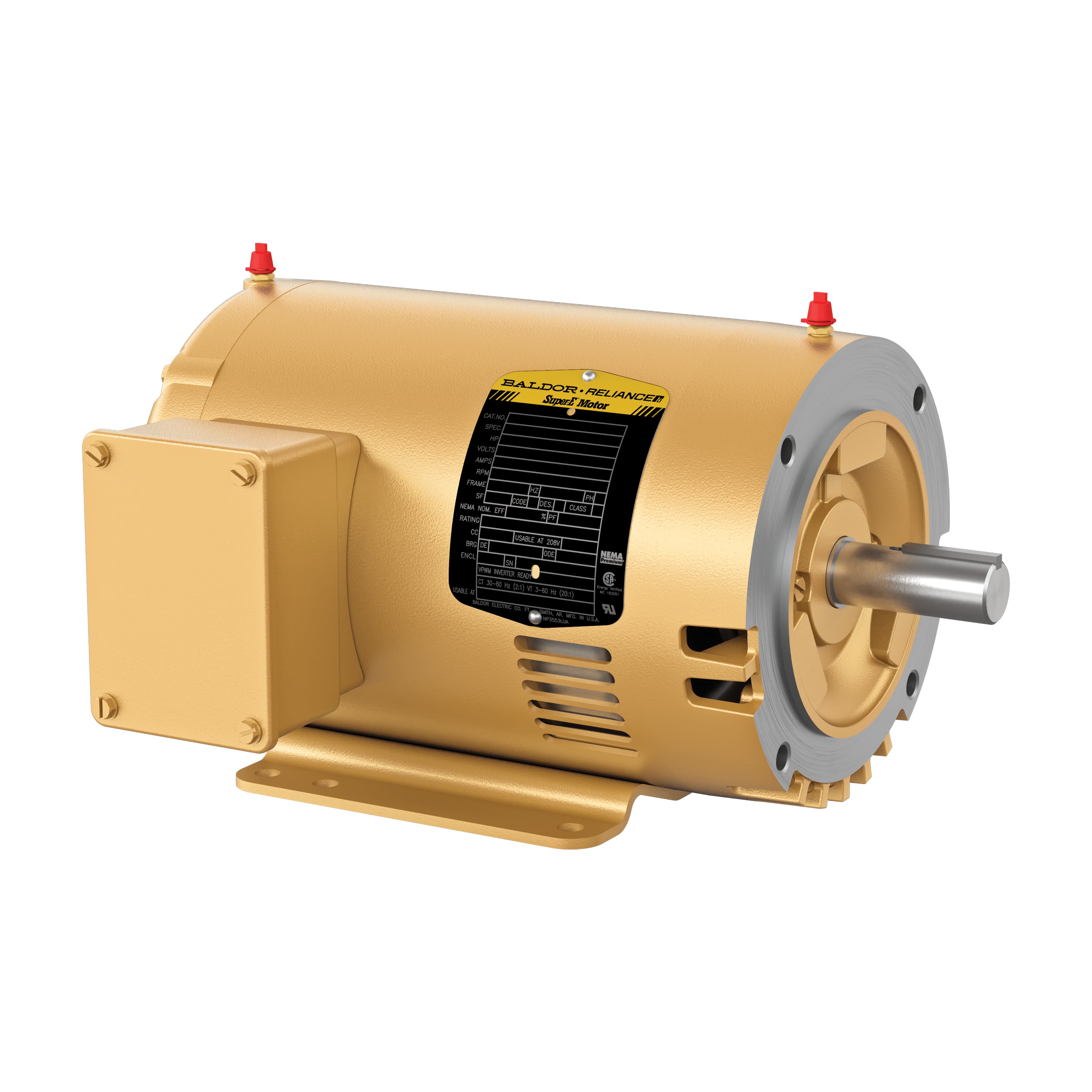 1HP,1170RPM,3PH,60HZ,145TC,3526M,OP — photo 1 of 3