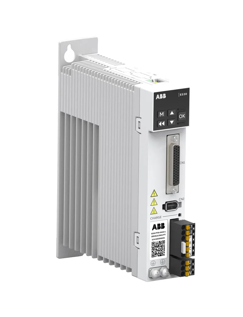 ABB E530-PT0S-0KW2-1 – LV AC servo drive, IEC: Pn 0.2 kW ( )