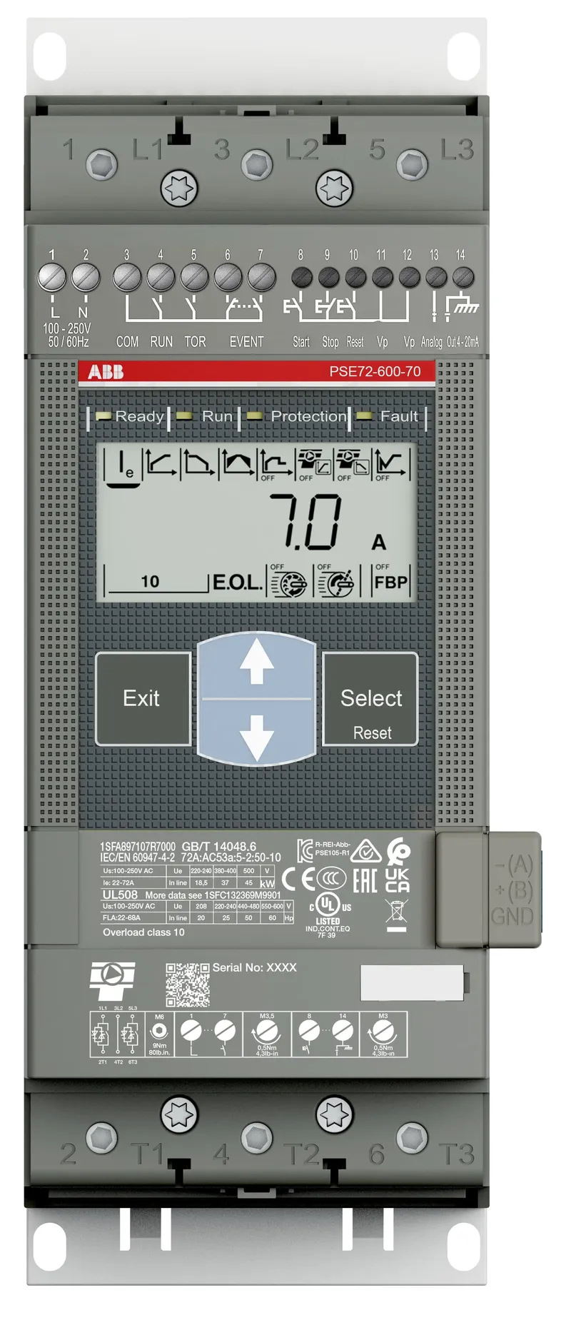 ABB PSE72-600-70 — photo 1 of 3