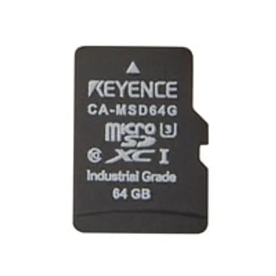 Keyence CA-MSD64G – MicroSD card, 64GB, Industrial grade. . Series: Vision System with Built-in AI. Series code: VS series Keyence CA-MSD64G – MicroSD card, 64GB, Industrial grade. . Series: Vision System with Built-in AI. Series code: VS series