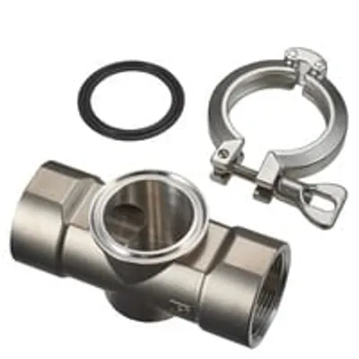 Keyence FI-CF2 – Pipe attachment Rc1-1/2 for FI-C40F. . Series: Clamp-On Flow Sensor. Series code: FD-H series Keyence FI-CF2 – Pipe attachment Rc1-1/2 for FI-C40F. . Series: Clamp-On Flow Sensor. Series code: FD-H series