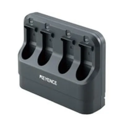 Keyence HR-CG4 – 4-slot charging cradle. . Series: Rugged Industrial Handheld Code Reader. Series code: HR-X series Keyence HR-CG4 – 4-slot charging cradle. . Series: Rugged Industrial Handheld Code Reader. Series code: HR-X series