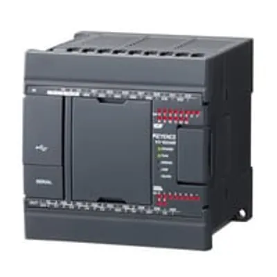 Keyence KV-N24AR – Base Unit, AC power supply type, Input 14 points/output 10 points, relay output. Keyence KV-N24AR – Base Unit, AC power supply type, Input 14 points/output 10 points, relay output.