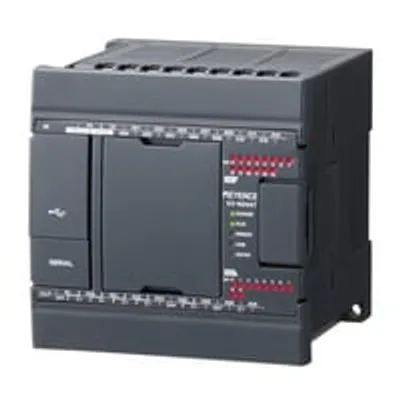 Keyence KV-N24AT – Base Unit, AC power supply type, Input 14 points/output 10 points, transistor (sink) output. Keyence KV-N24AT – Base Unit, AC power supply type, Input 14 points/output 10 points, transistor (sink) output.