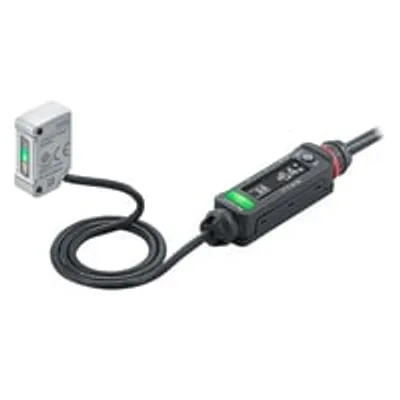 Keyence LR-X100 – Standard Model, Cable Type, 100mm range. . Series: Compact Laser Sensor. Series code: LR-X series