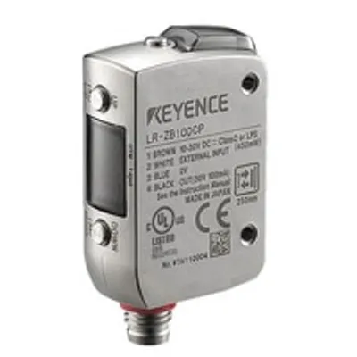 Keyence LR-ZB100C3P – Rectangular w/ M8 connector Type, 100 mm. . Series: Self-contained CMOS Laser Sensor. Series code: LR-Z series Keyence LR-ZB100C3P – Rectangular w/ M8 connector Type, 100 mm. . Series: Self-contained CMOS Laser Sensor. Series code: LR-Z series