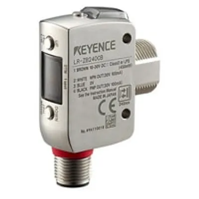 Keyence LR-ZB240CB – M18 threaded mount w/ M12 connector type, 240 mm. Keyence LR-ZB240CB – M18 threaded mount w/ M12 connector type, 240 mm.