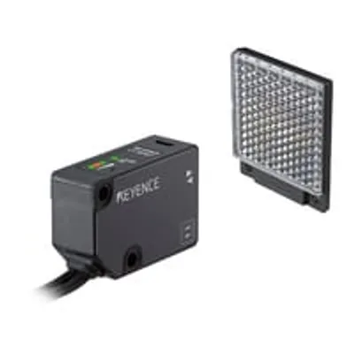 Keyence LV-NH67 – Sensor head, Retro-reflective model, Spot type Long-distance.