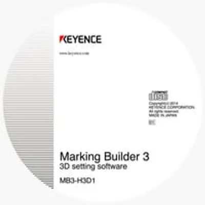 Keyence MB3-H3D1 – Marking Builder 3 (3D). . Series: 3-Axis UV Laser Marker. Series code: MD-U series Keyence MB3-H3D1 – Marking Builder 3 (3D). . Series: 3-Axis UV Laser Marker. Series code: MD-U series