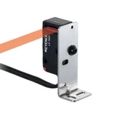 Keyence OP-84350 – L-shaped Mounting Bracket. . Series: Multi-Purpose Digital Laser Sensor. Series code: LV-N series