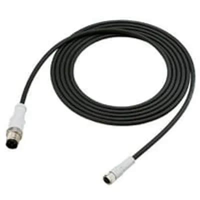 Keyence OP-88071 – Connector Cable: M8-M12 Straight, 2 m, PUR.