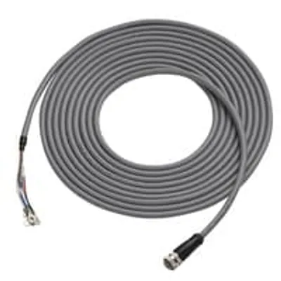Keyence OP-88841 – Power cable, M12 L-coded 5-pin to Flying lead, 5m, for PoE switch or lighting controller. Keyence OP-88841 – Power cable, M12 L-coded 5-pin to Flying lead, 5m, for PoE switch or lighting controller.